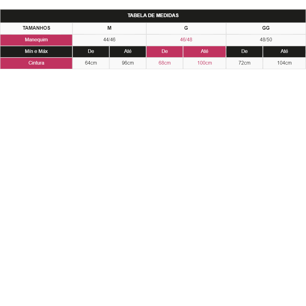 Calça de Cetinete Plus Size