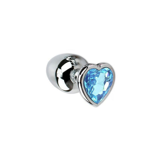 Plug com Cristal de Coração