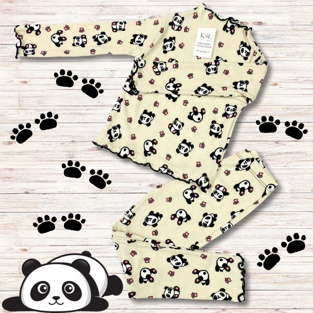 Conjunto Feminino Infantil Canelado