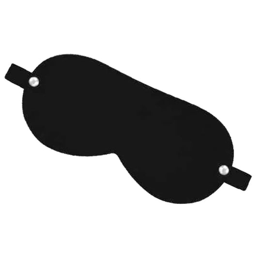 Máscara/Venda em Couro Sintético